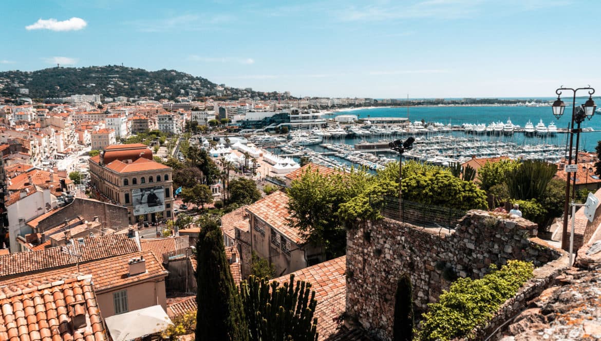 A scenic harbor displaying boats on the water perfect for wanderlust.